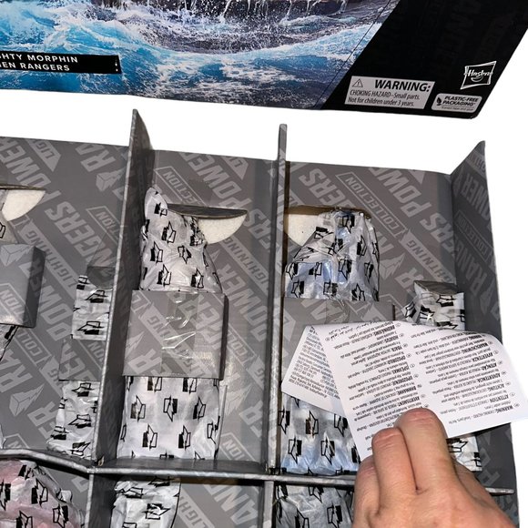 New Open Power Rangers Lightning Collection Alien Rangers Aquitar Figures - Picture 4 of 6